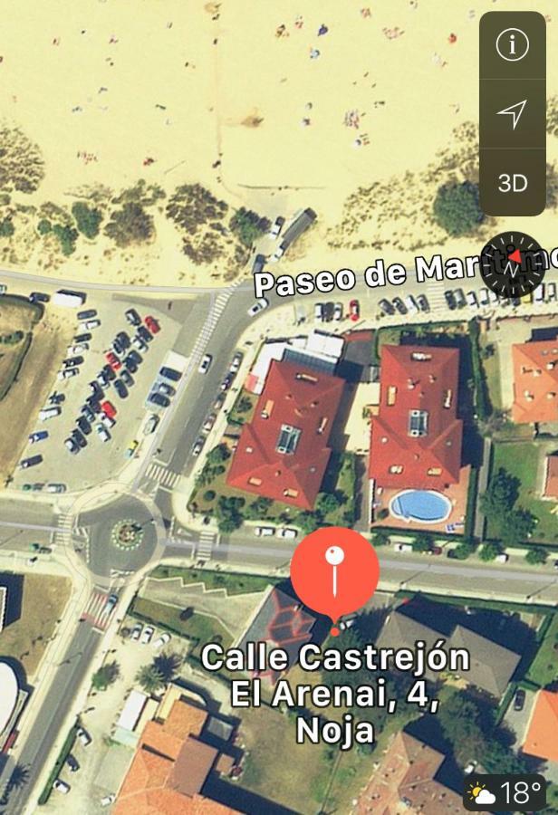 Apartamento El Arenal Playa De Ris ノハ エクステリア 写真